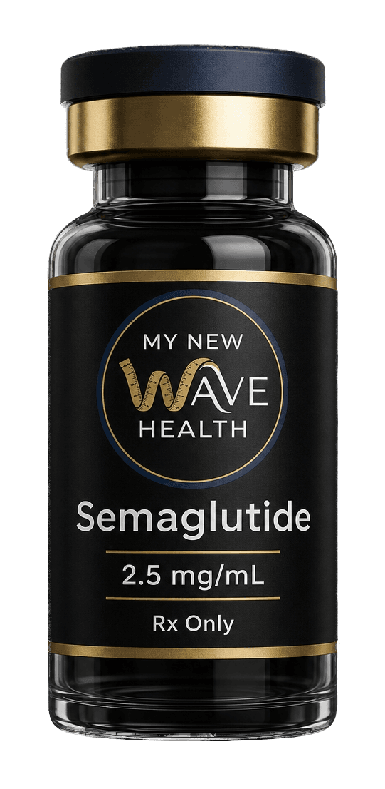 New Wave Health compounded GLP-1 vial